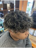 波巻きスパイラルパーマ[津田沼駅/Men's/メンズカット/パーマ]