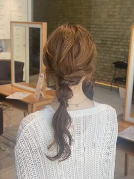 ビーハイブ 一番町店 アヴェダ(BEHIVE) お呼ばれヘアアレンジ(^^♪