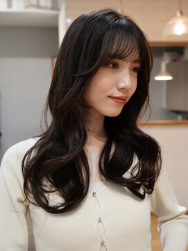 ガーランド (Garland) 大人かわいいくびレイヤー小顔顔まわりレイヤーシースルーバング