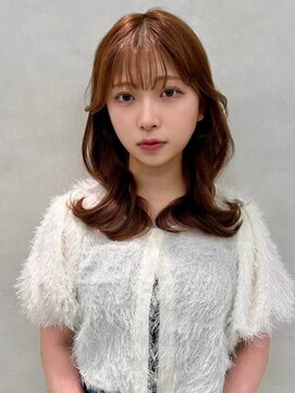 アッシュ 二子玉川店(Ash) くびれヘア/シースルー/デザインカラー/二子玉川