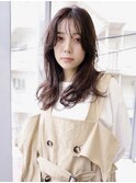 くびれヘア/前髪パーマ/レイヤーカット/こなれロング/本牧