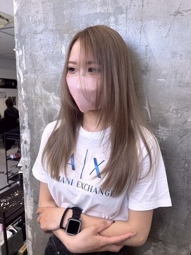 キング 枚方店(K!ng) 縮毛矯正髪質改善ハイライトレイヤーカット枚方美容室エクステ