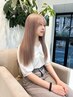 【色落ちも綺麗♪】ケアブリーチ使用♪ダブルカラー+3STEPトリートメント