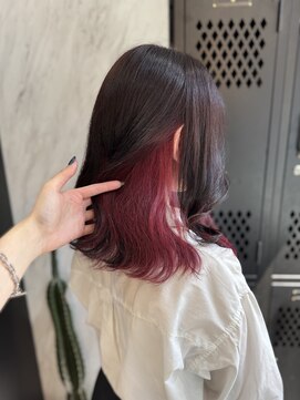 ヴァイス 渋谷店(VAICE) ワインレッド/インナーカラー/推しカラー