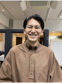 メンズビジネス毛流れ