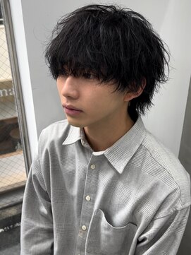 フィフス 天神大名(fifth) 再現の高いツイストスパイラルパーマ×刈り上げマッシュ