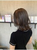 ブリーチ無しダブルカラー ヘーゼルベージュ くすみベージュ