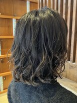 ミスト(mist) 〔mist: Yoko〕 地毛風カラー/ゆるめパーマ/ボブパーマ #398