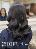 #韓国風パーマ #コテ巻き風パーマ #ロングパーマ #パーマ