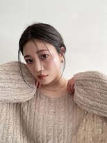 エイチ(811)&nbsp;成人式ハイライトカラーマッシュショートロングヘアグレージュ