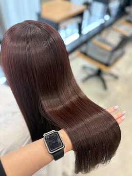 アリュウル 表参道(ALLURE) バーガンディ／チェリーレッド／ブリーチなし◎