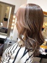 コワファースト  させぼ五番街店(COIFF1RST)&nbsp;ペールピンク×フェイスフレーミング