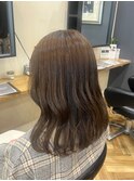 オリーブベージュ［大人ガーリー/似合わせカット］長野歌穂
