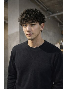 ベル 銀座並木通り店(Belle) 《30代.40代男性へ。大人のメンズパーマ》シャドウパーマ