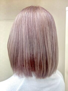 エターナルバイマティーナ(Eternal by MATINA) 【ハイトーンピンクベージュ×ボブ】池袋美容室