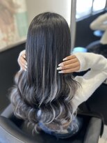 ヘアーデザイン ジェルム(Hair Design germe)&nbsp;ナチュラルハイライトグレー / YUDU
