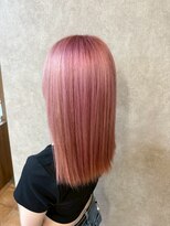 パーミル ヘア クマモト(permille ‰ hair Kumamoto)&nbsp;ペールピンク×うる艶