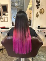 ヘアー ラウンジ アート(HAIR LOUNGE ART)&nbsp;ピンクバイオレット