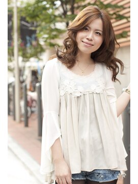 ナナナ パレナ 宝塚店(nanana parena) 小顔に魅せる☆くっきりカールセミロング☆【NANANA PARENA】