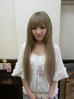 エクステンション リズム 北千住店&nbsp;アッシュ系☆ストレートロング