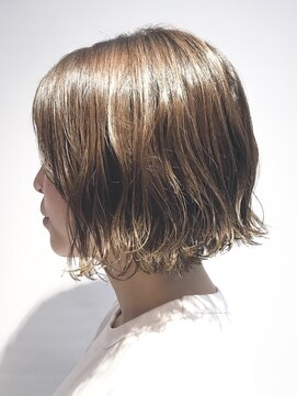 ビアンコ(BlANCO) 【BLANCO】くせ毛さんのニュアンスボブ