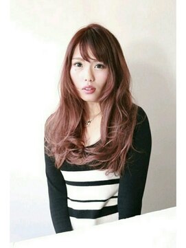 サムブリッジ(SOMEBRIDGE) 秋だから透明感ピンクブラウン【SOMEBRIDGE 亀有】