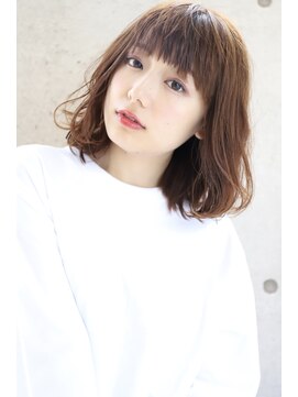 ヘアアンドメイク シークネクスト(HAIR&MAKE SeeK NEXT) 【SeeK　NEXT】ジグザグバング×エアリーミディ