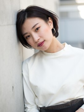 エムクランメイクス 原宿 表参道(m.clan MAKE'S) 大人かわいい小顔ワンレン{エアリーショート/ミニマムボブ/ボブ}