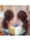 ゆるふわヘアセット