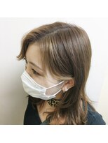 アドナインス(Add9)&nbsp;ミストバング　韓国風　フレーミングカラー　バングカラー