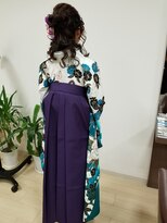 美容室アール&nbsp;卒業式(袴)