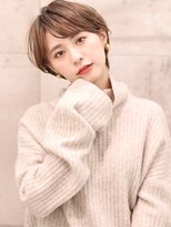 グランド(GRAND)&nbsp;大人かわいい、小顔、アッシュ、クールショート、ボブルフ