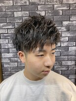 バーバーサロン ヘアージェニック(BarBer Salon Hair Genic) Genic ツイストパーマ