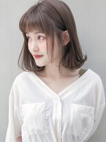 ルティア(Lutia) 外ハネボブ チョコレートブラウン