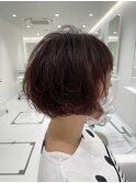 お客様style☆個性派ボブ