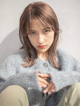 エイト 野々市店(EIGHT) 大人可愛い美髪小顔カットマロンベージュ20代30代123４