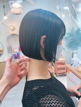 ロウバイレボ 柏(lou by revo) ショートボブ/ミニボブ/マッシュ/切りっぱなし/柏駅