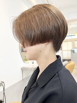 ファチュール(fAture.)&nbsp;パツっと☆ひし形ハンサム小顔大人ショートボブ30代40代50代☆