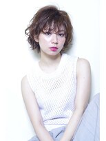 クシュ 所沢東口店(kusyu...)&nbsp;前髪マチルダボブピンクベージュインナーグレージュウルフ所沢