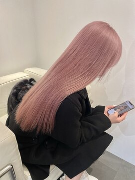 ソアバイリコヘアー(soar by LiCO Hair) ペールピンクカラー