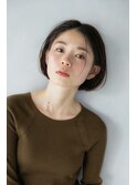 シースルーミニボブ