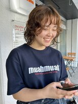 ファンファンバイルー 岐阜(fan fun by Rooo)&nbsp;デザインパーマウルフパーマ韓国風パーマ