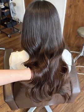 シェール(cher) うる艶仕上げ/ココアグレージュ【cher西宮北口:MAYA】