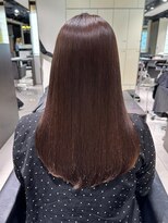 フォルテ 表参道店(FORTE) ニュアンスカラーグレーベージュレイヤーカットオリーブベージュ