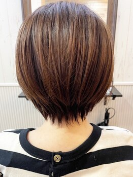 ライムヘアービューティフィー(Lime hair beautify)の写真/大人女性のショートヘアに特化した高いカット技術で、あなたの魅力を最大限に引き出します。[花園]