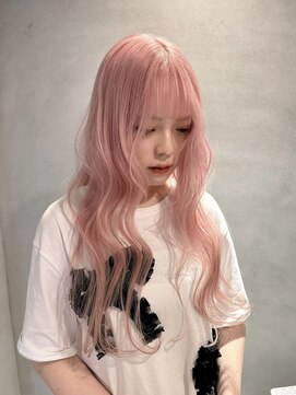 ペレ 梅田(PELE) 前髪/アンブレラカラー/こなれミディ/イメチェン/ウェーブパーマ