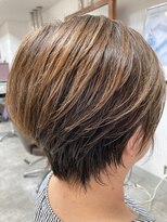 フリーズ 伊丹店(Freez)&nbsp;白髪ぼかし30代40代50代60代伊丹大人ショート大人ボブ