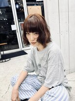 ベニス(VENICE)&nbsp;残りパーマでボブウルフ！