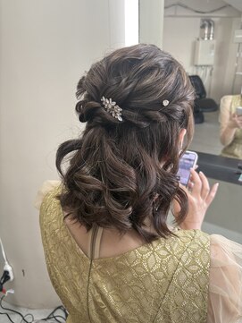 ピノ(pino.) halfup hairset ♪