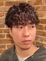 ヒロギンザバーバーショップ 神楽坂店(HIRO GINZA BARBER SHOP)&nbsp;波巻きマッシュ